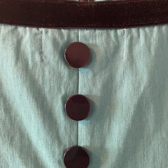 Violated Teal Wiggle Pencil Dress - Picture 6 of 7